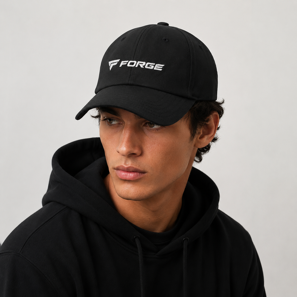 FORGE Signature Cap Black Unisex