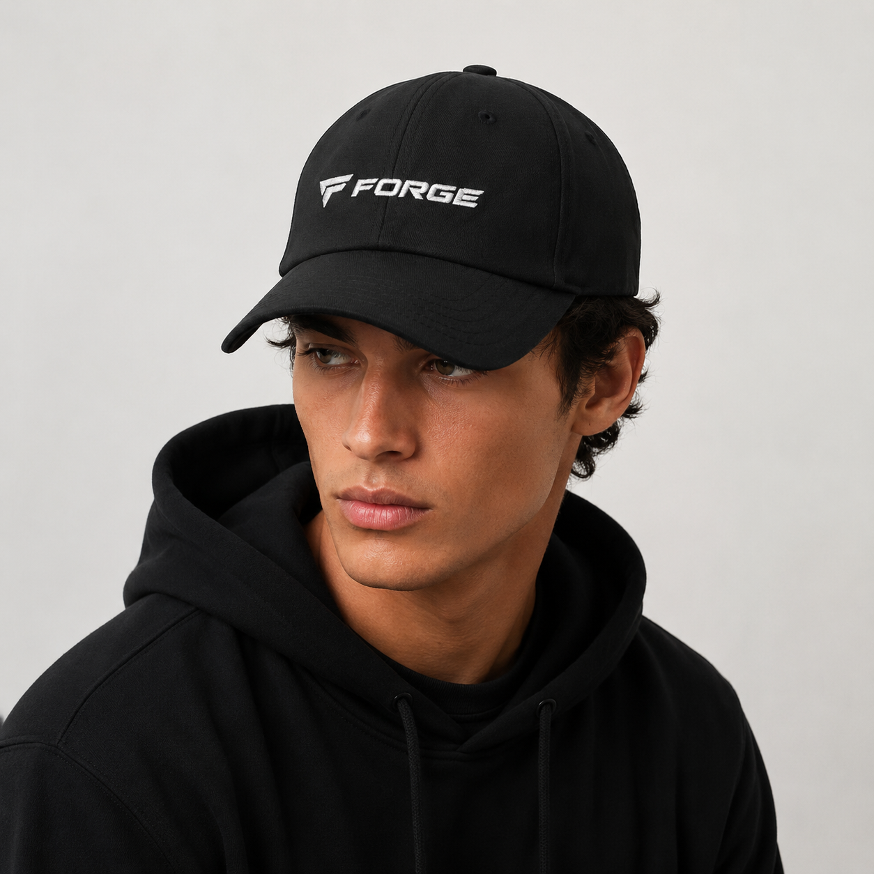 FORGE Signature Cap Black Unisex