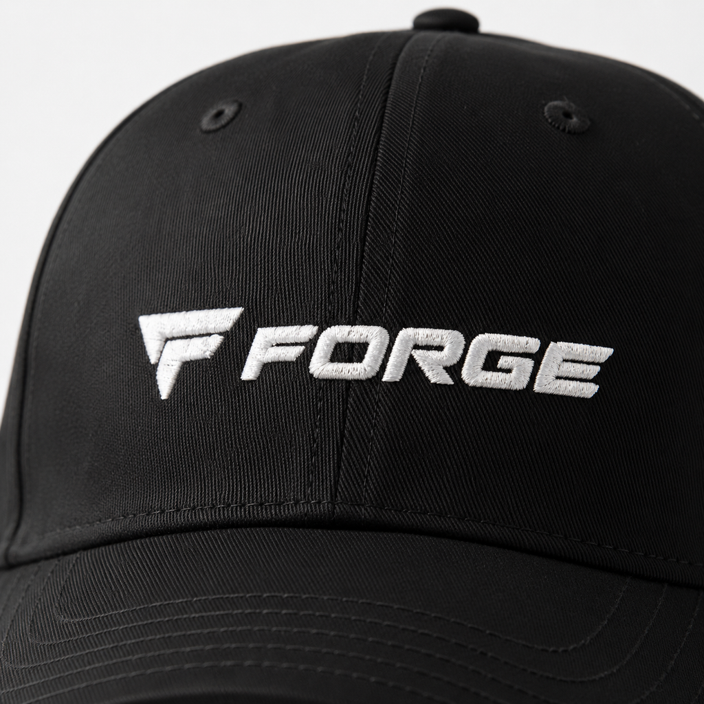 FORGE Signature Cap Black Unisex