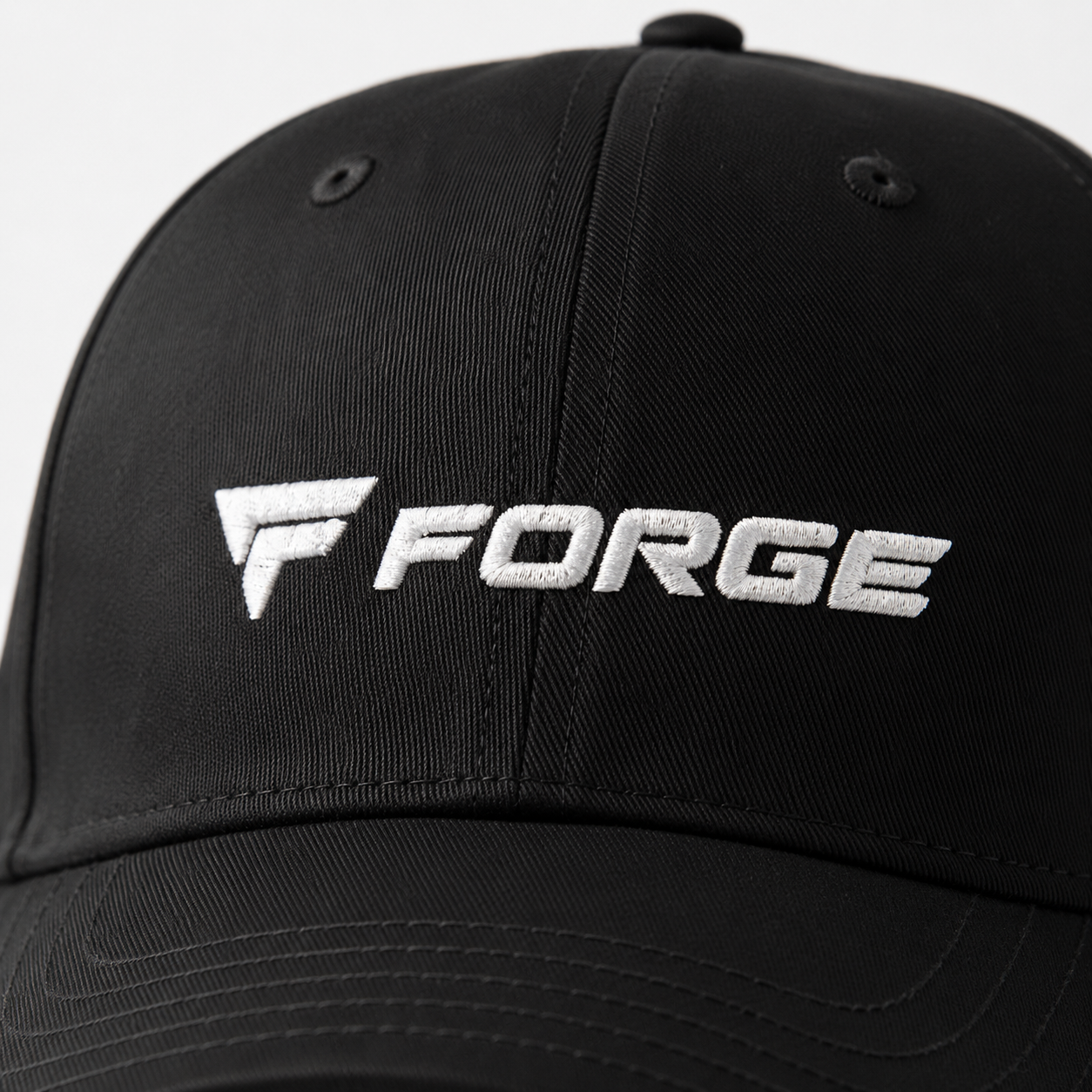 FORGE Signature Cap Black Unisex