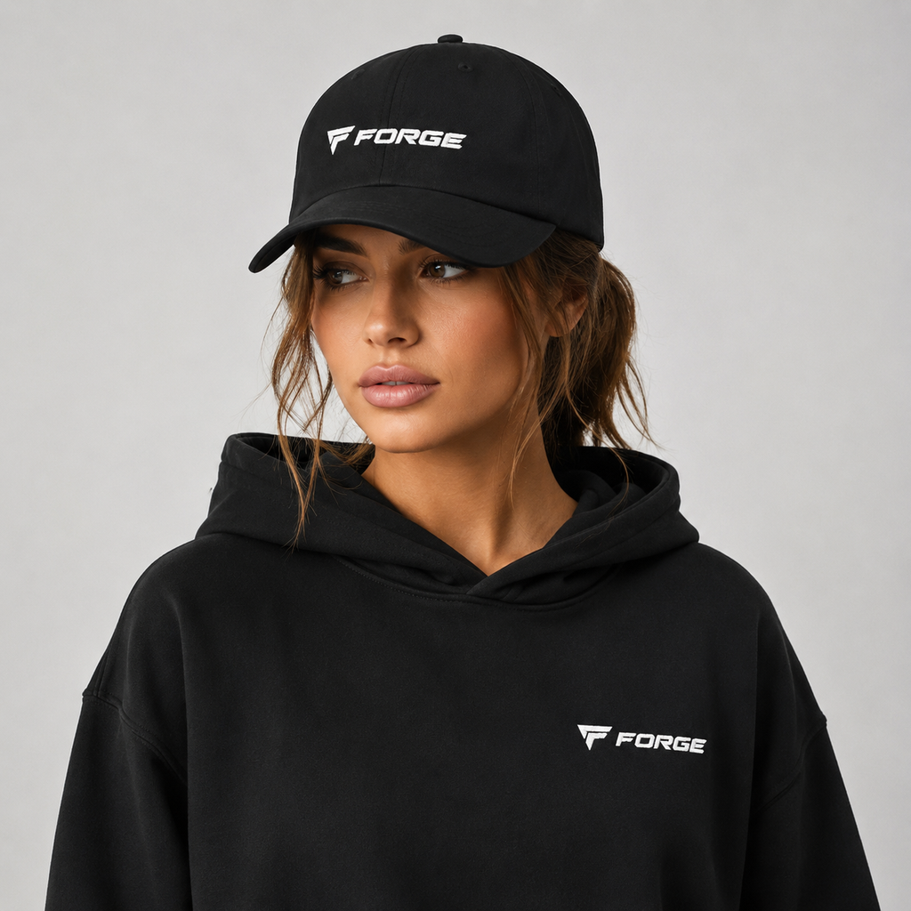FORGE Signature Cap Black Unisex