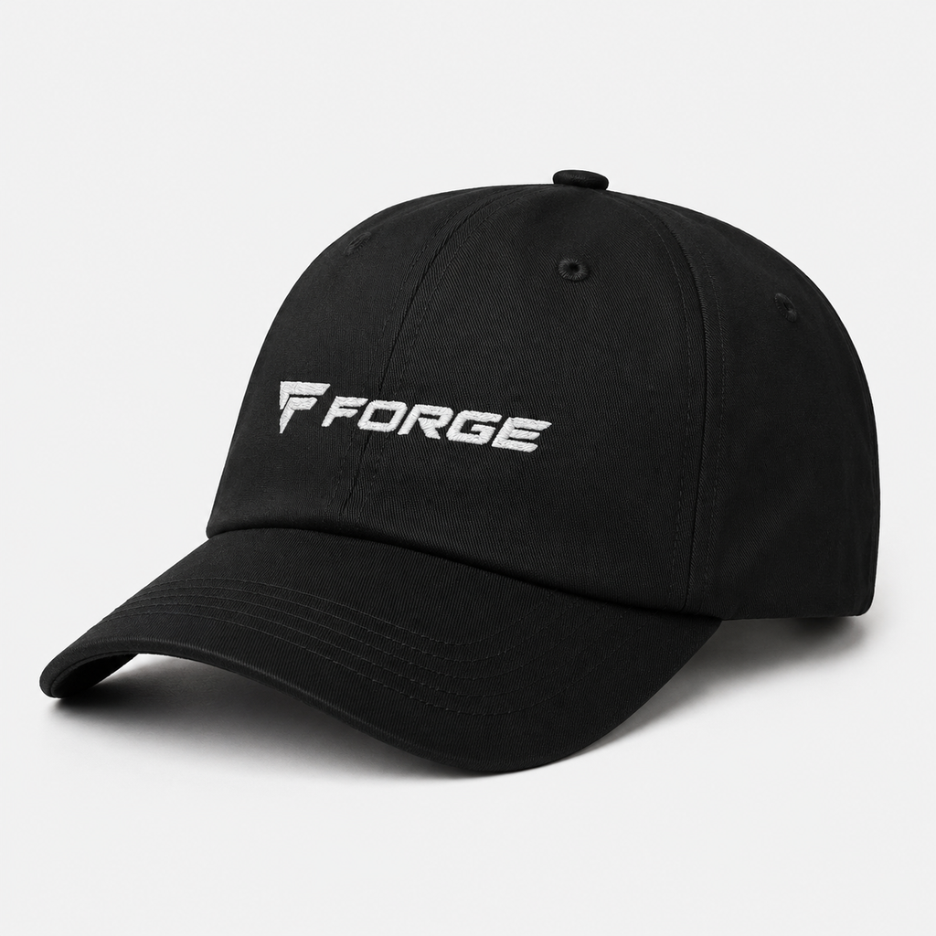 FORGE Signature Cap Black Unisex