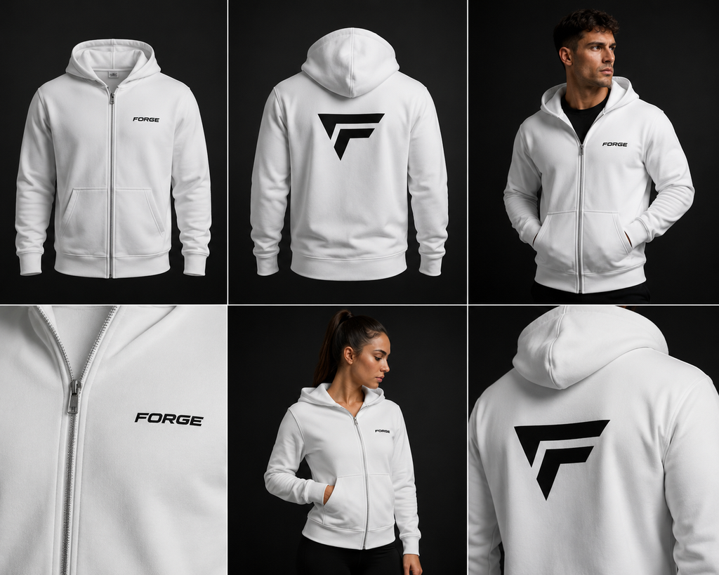Forge Core Zip Hoodie - Unisex
